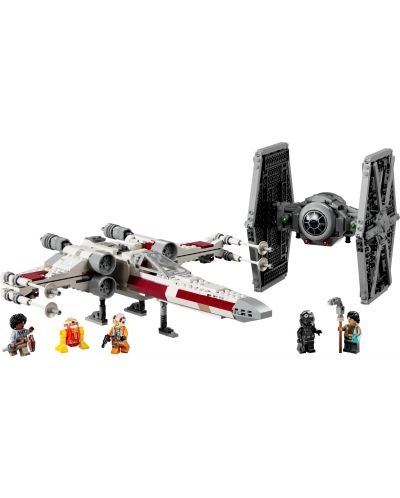 Конструктор LEGO Star Wars - TIE и X-Wing изтребители (75393) - 2