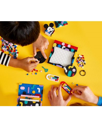 Конструктор LEGO Dots - Мики Маус и Мини Маус, Кутия за училищни проекти (41964) - 4