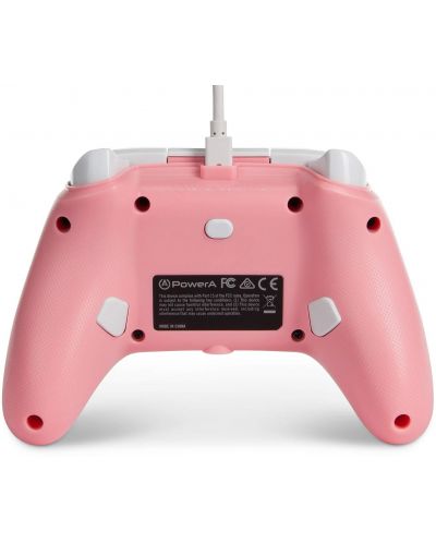Контролер PowerA - Enhanced, за Xbox One/Series X/S, Pink Inline - 5