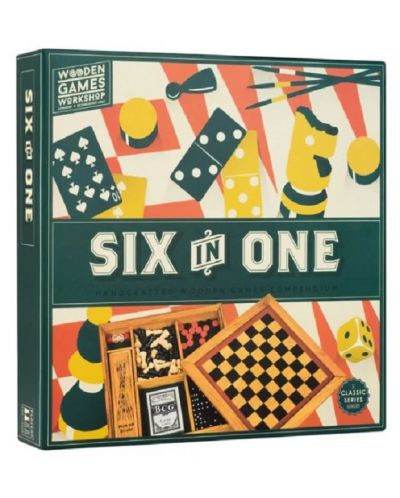 Комплект настолни игри Six in One Compendium - 1