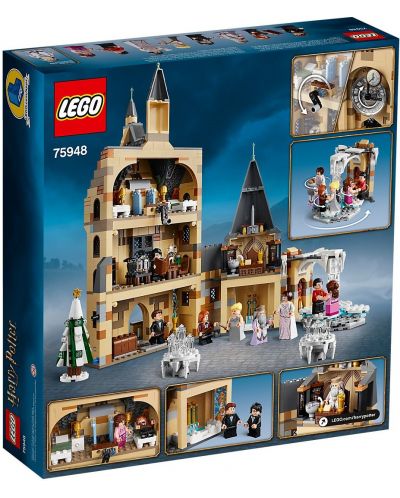 Конструктор LEGO Harry Potter - Часовниковата кула на Хогуортс (75948) - 5
