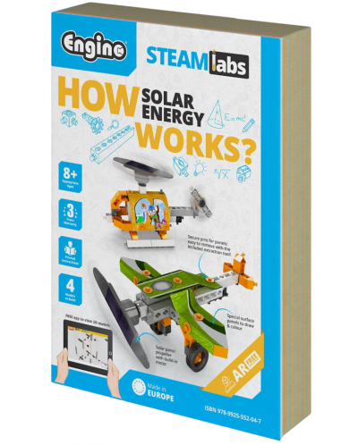 Конструктор Engino Steamlabs - Как работи слънчевата енергия - 1