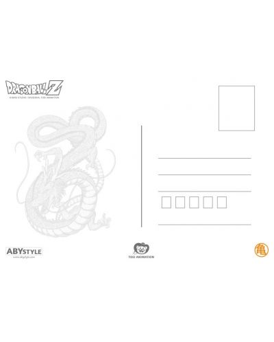 Комплект пощенски картички ABYstyle Animation: Dragon Ball Z - Set 1, 5 бр. - 7