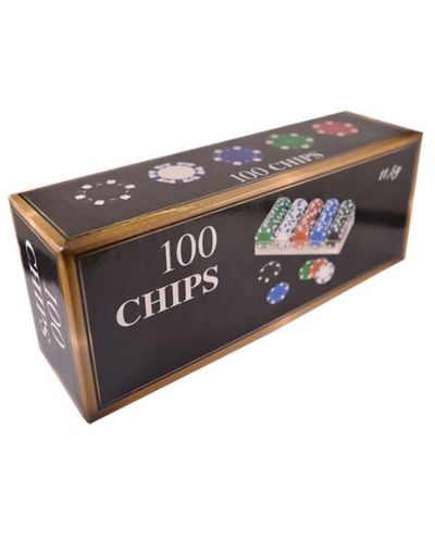 Комплект Modiano - 100 покер чипа,  11.5 g - 2