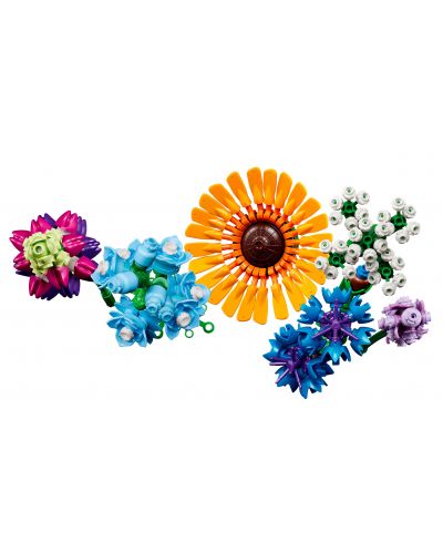Конструктор LEGO Icons Botanical - Букет от диви цветя (10313) - 4