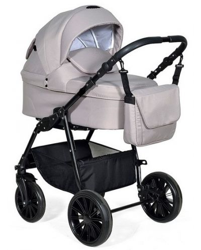 Комбинирана детска количка 2в1 Baby Giggle - Toronto, бежова - 1