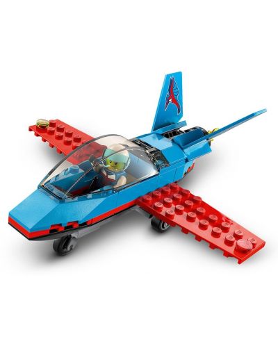 Конструктор LEGO City - Каскадьорски самолет (60323) - 2