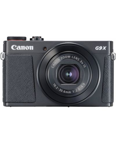 Компактен фотоапарат Canon - PowerShot G9X MARK II, черен