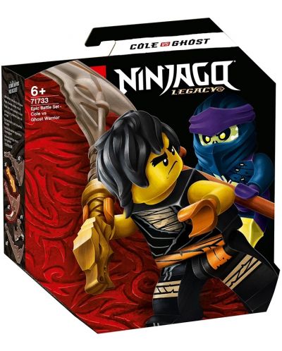 Конструктор Lego Ninjago Eпични битки - Cole срещу Ghost Warrior (71733) - 1