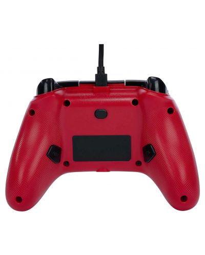 Контролер PowerA - Enhanced, жичен, за Xbox One/Series X/S, Artisan Red - 4