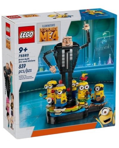 Конструктор LEGO Minions - Гру и Миньоните (75582) - 1