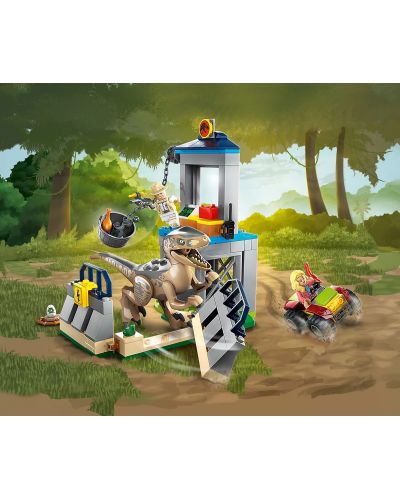 Конструктор LEGO Jurassic World - Бягство на велосираптор (76957) - 5
