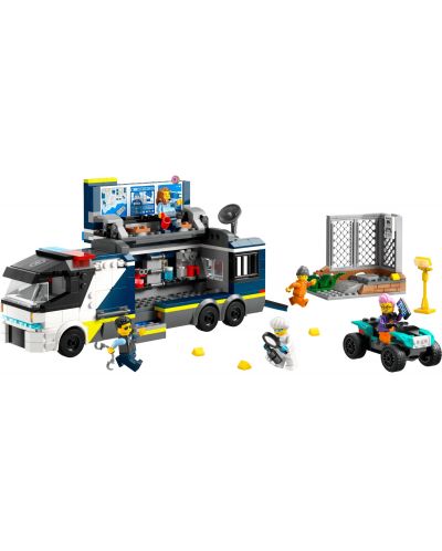 Конструктор LEGO City - Полицейски бус-лаборатория (60418) - 2