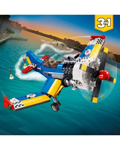 Конструктор LEGO Creator 3 в 1 - Състезателен самолет (31094) - 6