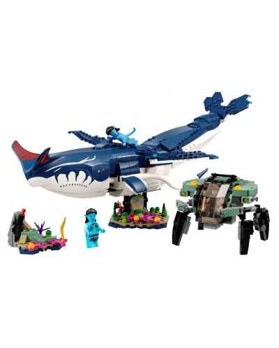 Конструктор LEGO Avatar - Тулкунът Паякан и подводница-рак (75579) - 2