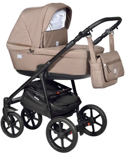 Комбинирана детска количка 2в1 Baby Giggle - Broco, кафява - 1