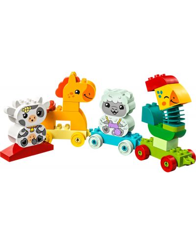 Конструктор LEGO Duplo - Влакче с животни (10412) - 2
