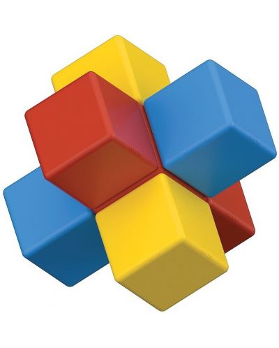 Комплект магнитни кубчета Geomag - Magicube, Math Building, 55 части - 3