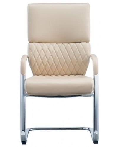 Комплект посетителски столове RFG - Grande M, 2 броя, бежови - 1