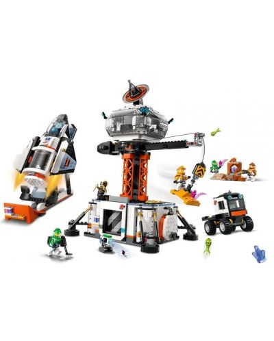 Конструктор LEGO City - Космическа база и ракетна площадка (60434) - 2