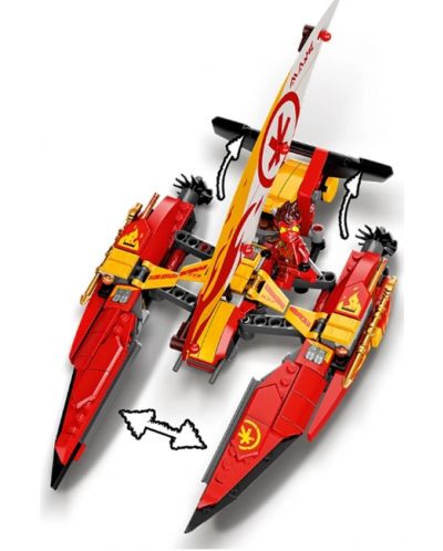 Конструктор LEGO Ninjago - Морска битка с катамаран (71748) - 3