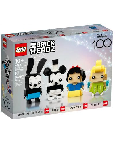 Конструктор LEGO Disney - 100-годишнина, Brick Heads (40622) - 1