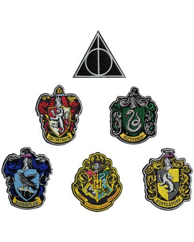 Комплект нашивки Cinereplicas Movies: Harry Potter - House Crests - 1