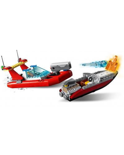 Конструктор LEGO City -  Морска полиция и пожарна мисия (60308) - 6