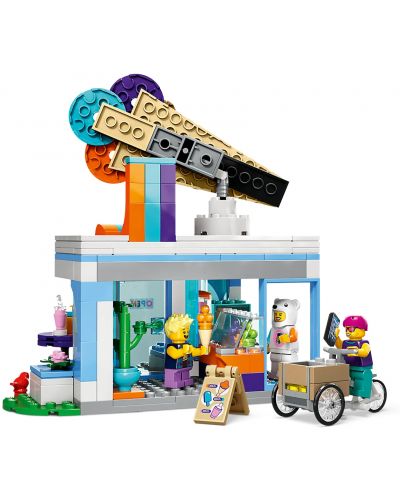 Конструктор LEGO City - Магазин за сладолед (60363) - 3