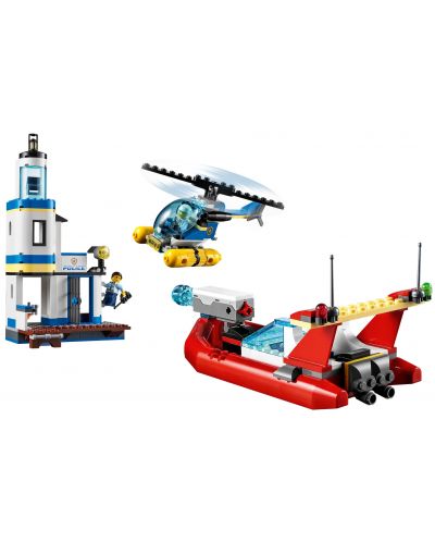 Конструктор LEGO City -  Морска полиция и пожарна мисия (60308) - 5