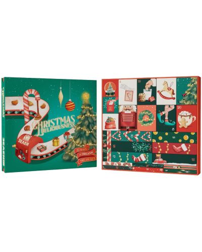 Коледен адвент календар Christmas Deliciousness, 25 части, Smart Organic - 1