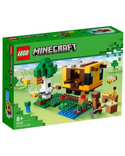 Конструктор LEGO Minecraft - Къщата на пчелите (21241) - 1