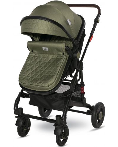 Комбинирана детска количка Lorelli - Alba, Premium, Loden Green - 8