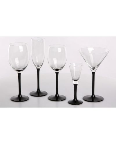 Комплект от 6 чаши за червено вино ADS - Onyx, 330 ml - 6