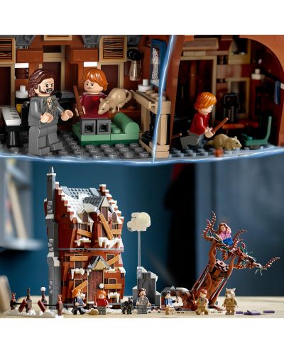 Конструктор LEGO Harry Potter - Крещящата барака и плачещата върба (76407) - 6