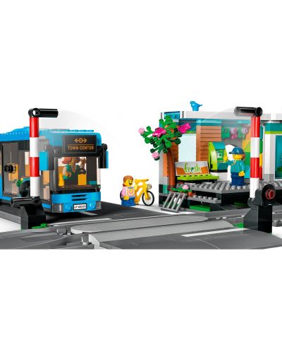 Конструктор LEGO City - Железопътна гара (60335) - 6