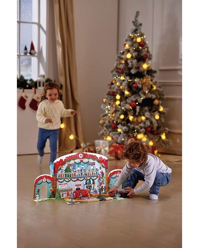 Коледен календар HaPe International - Коледна гара, с дървени играчки - 7