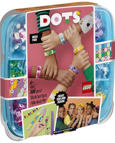 Комплект Lego Dots - Мегапакет с гривни (41913) - 1
