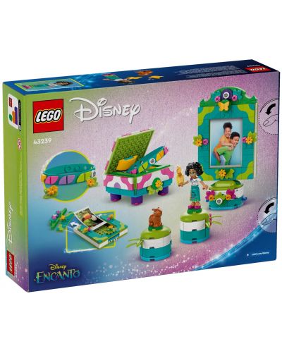 Конструктор LEGO Disney - Рамка за снимка и кутията за бижута на Мирабел (43239) - 9