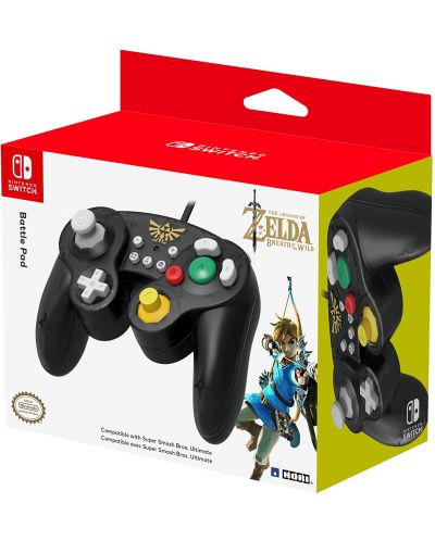 Контролер Hori Battle Pad - Zelda (Nintendo Switch) - 4