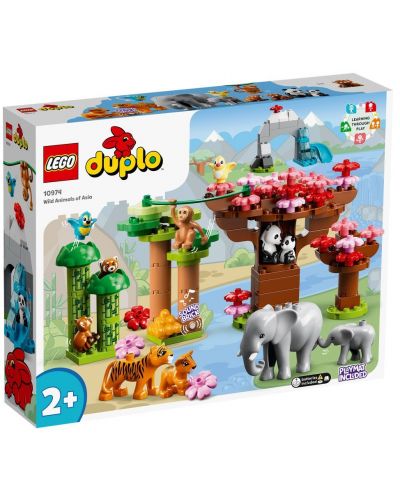 Конструктор LEGO Duplo - Дивите животни на Азия (10974) - 1