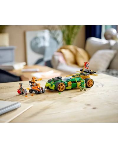 Конструктор LEGO Ninjago - Състезателната кола на Lloyd EVO (71763) - 5