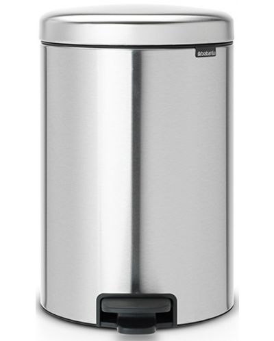 Кош за отпадъци Brabantia - NewIcon, 20 l, Matt Steel Fingerprint Proof - 1