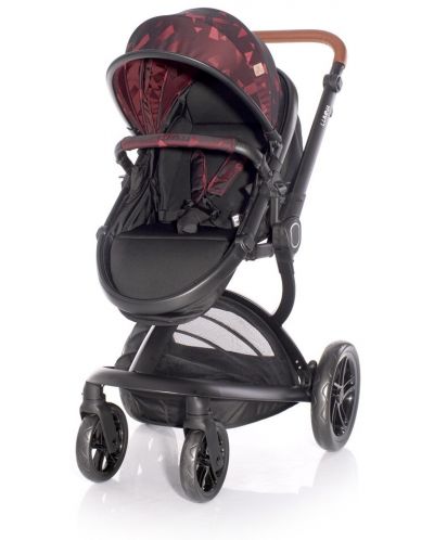 Комбинира детска количка Lorelli - Lumina, червена - 3