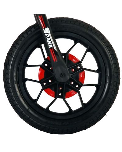 Колело за баланс QPlay - Spark Wheels, червено - 3