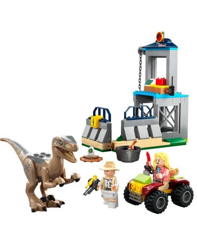 Конструктор LEGO Jurassic World - Бягство на велосираптор (76957) - 3