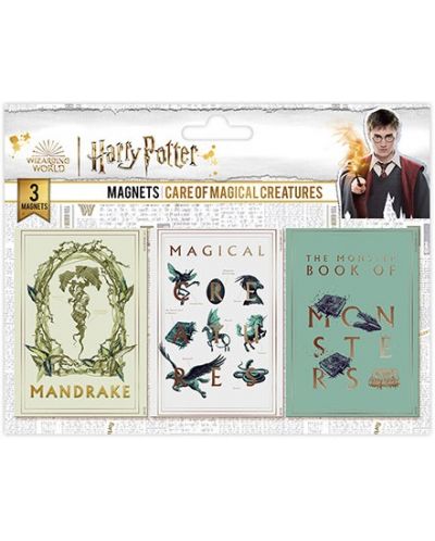 Комплект магнити Cinereplicas Movies: Harry Potter - Care of Magical Creatures - 1