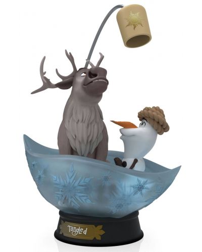 Комплект статуетки Beast Kingdom Disney: Frozen - Olaf Presents Tangled and The Little Mermaid (Exclusive Edition) - 2