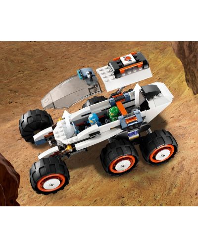 Конструктор LEGO City - Космически изследователски всъдеход и извънземен живот (60431) - 6