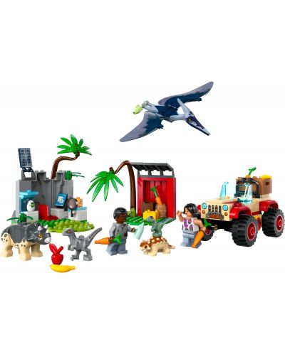 Конструктор LEGO Jurassic World - Спасителен център за динозаври (76963) - 2